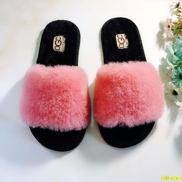 summer women furry slides faux fur slippers dgc sandals plush cute kawaii designer female peep-toe platform shoe, Black
summer women furry slides faux fur slippers dgc sandals plush cute kawaii designer female peep-toe platform shoe, Black