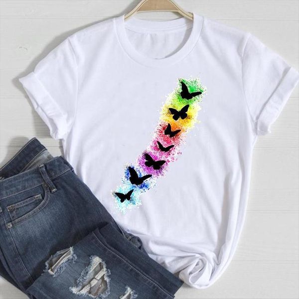 and women kawaii butterfly mens t shirt short sleeve cartoon summer female tshirts fashion clothes graphic lady print tee, White;black
and women kawaii butterfly mens t shirt short sleeve cartoon summer female tshirts fashion clothes graphic lady print tee, White;black