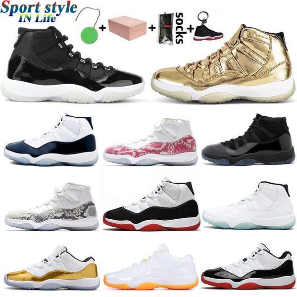 2021 with box jumpman 11 11s low legend blue men basketball shoes retro concord 45 bred designers metallic gold xi 25th anniversary sport sn
2021 with box jumpman 11 11s low legend blue men basketball shoes retro concord 45 bred designers metallic gold xi 25th anniversary sport sn