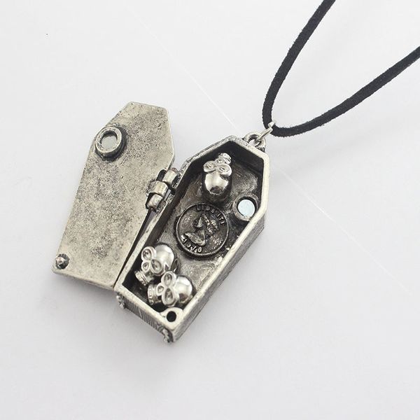 and american gothic european dark wind retro coffin skull personality wacky hyperbole magneet open punk men hanger chain, Silver
and american gothic european dark wind retro coffin skull personality wacky hyperbole magneet open punk men hanger chain, Silver