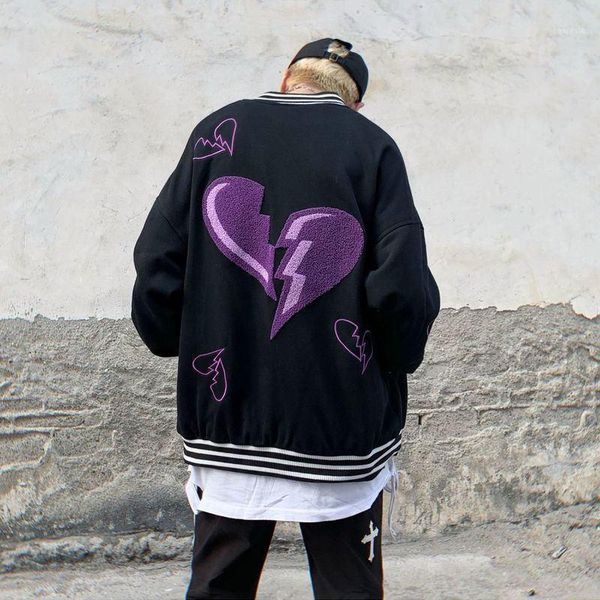 men's jackets american streetwear baseball uniform trendy retro embroidery jacket male loose wild couples casual cardigan tide, Black;brown
men's jackets american streetwear baseball uniform trendy retro embroidery jacket male loose wild couples casual cardigan tide, Black;brown