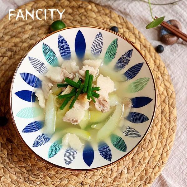 bowls fancity large ceramic noodle bowl, hat, trumpet oily noodles, deep household soup bowl
bowls fancity large ceramic noodle bowl, hat, trumpet oily noodles, deep household soup bowl