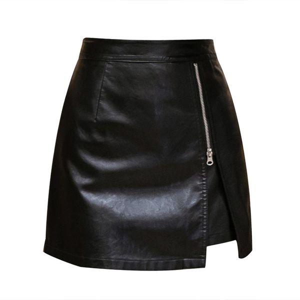 skirts chic 2021 casual brief slim high waist a line split zipper pu leather european punk women shorts, Black
skirts chic 2021 casual brief slim high waist a line split zipper pu leather european punk women shorts, Black