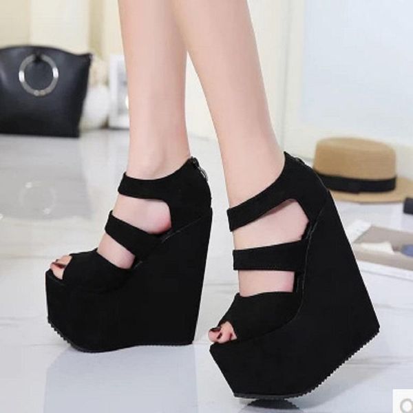 dress shoes 2021 spring and summer fashion wild waterproof platform nightclub stage high heel sandals, Black
dress shoes 2021 spring and summer fashion wild waterproof platform nightclub stage high heel sandals, Black