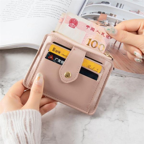 card holders women/men holder wallet case pu leather black/gree/blue/brown/red zipper/hasp bank/id/ 2021 bag, Brown;gray
card holders women/men holder wallet case pu leather black/gree/blue/brown/red zipper/hasp bank/id/ 2021 bag, Brown;gray