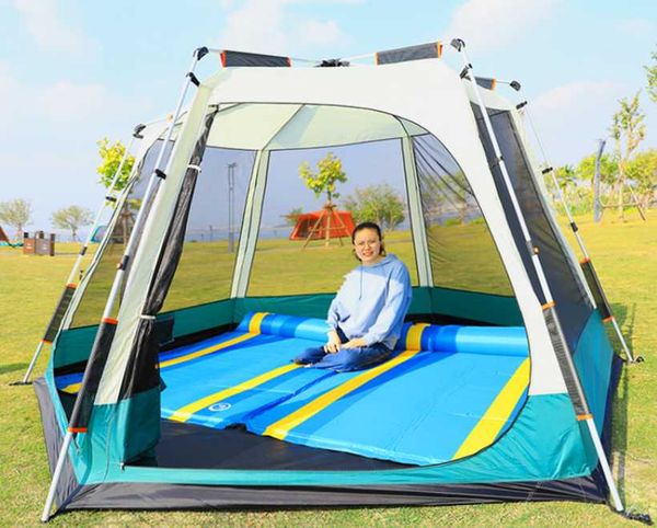 shade outdoor full automatic tent camping thickened anti rainstorm camp aluminum pole 3-4 person
shade outdoor full automatic tent camping thickened anti rainstorm camp aluminum pole 3-4 person