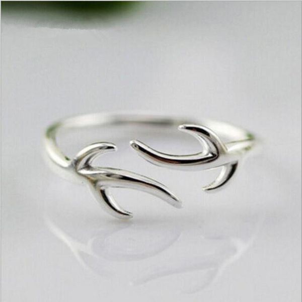 cluster rings arrival exquisite glossy christmas snowflake antler 925 sterling silver jewelry not allergic simple opening sr13, Golden;silver
cluster rings arrival exquisite glossy christmas snowflake antler 925 sterling silver jewelry not allergic simple opening sr13, Golden;silver