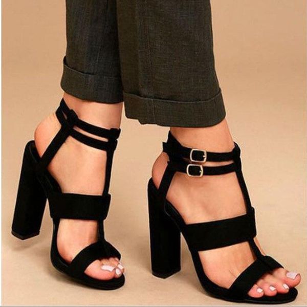 sandals summer ladies explosions suede women's super high heels thick with large size 42 43 casual shoes zapatos de mujer, Black
sandals summer ladies explosions suede women's super high heels thick with large size 42 43 casual shoes zapatos de mujer, Black