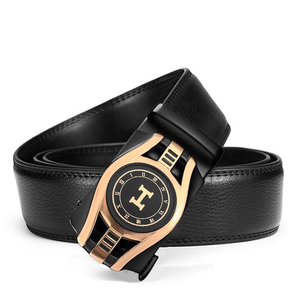 leather belt men's leather automatic buckle business letter pants, Black;brown
leather belt men's leather automatic buckle business letter pants, Black;brown