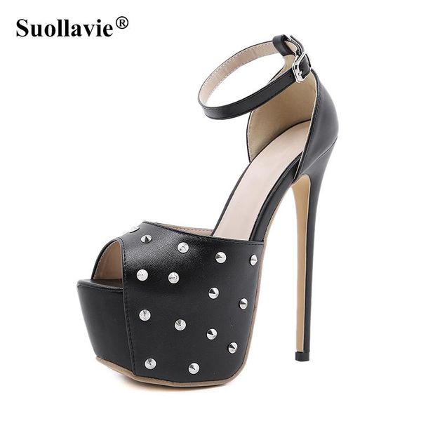 summer model with black platform 16cm woman sandals high heels 17 cm rivets stiletto shoes strippers 35-42 dress
summer model with black platform 16cm woman sandals high heels 17 cm rivets stiletto shoes strippers 35-42 dress
