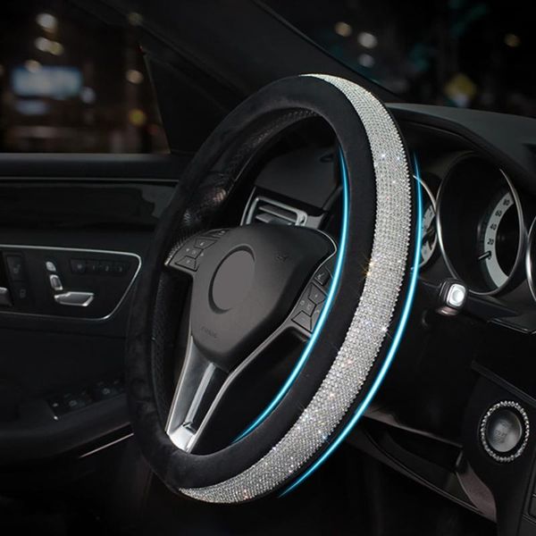 steering wheel covers universal 38cm diamond bling cover set protector car-styling car assessoires interior for women girls
steering wheel covers universal 38cm diamond bling cover set protector car-styling car assessoires interior for women girls