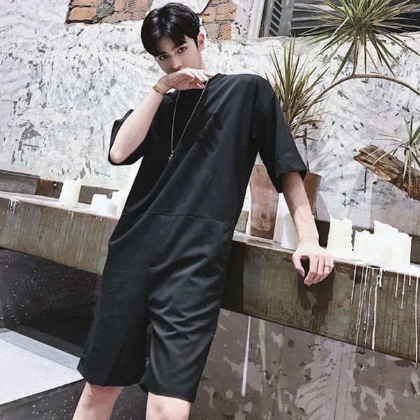 men's tracksuits summer thin short sleeve one-piece shorts fashionable men's japanese retro simple solid color suit for lovers, Gray
men's tracksuits summer thin short sleeve one-piece shorts fashionable men's japanese retro simple solid color suit for lovers, Gray