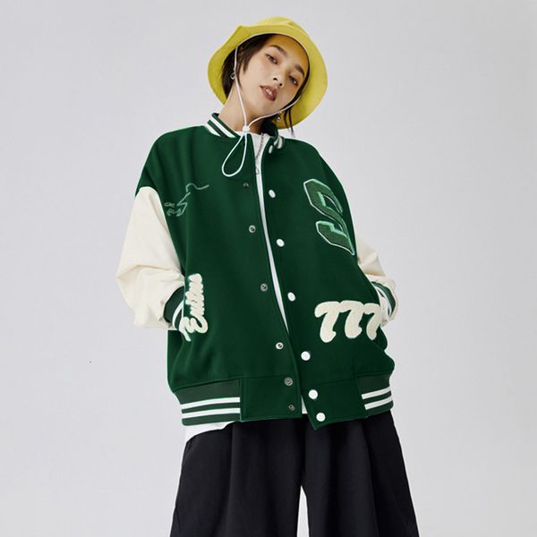 women's jackets moda feminina roupas tendências streetwear novo estilo de couro do plutônio costura bordado uniforme beisebol jaqueta 4, Black;brown
women's jackets moda feminina roupas tendências streetwear novo estilo de couro do plutônio costura bordado uniforme beisebol jaqueta 4, Black;brown