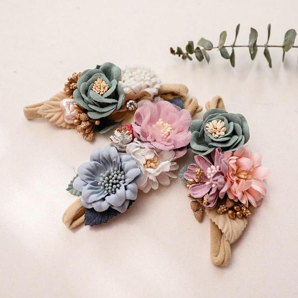 hair accessories baby princess flower headband born bundle nylon elastic band hairband headdress, Slivery;white
hair accessories baby princess flower headband born bundle nylon elastic band hairband headdress, Slivery;white