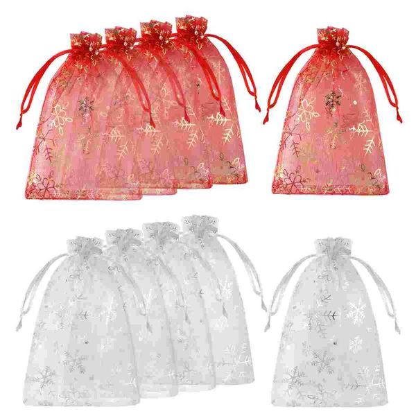 christmas decorations toyvian 50pcs drawstring bags transparent gauze snowflake design jewelry pouches gift party supplies for wedding packa
christmas decorations toyvian 50pcs drawstring bags transparent gauze snowflake design jewelry pouches gift party supplies for wedding packa