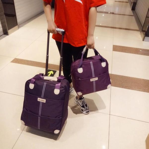 duffel bags women travel trolley wheeled suitcase for luggage bag wheels rolling on with handbag
duffel bags women travel trolley wheeled suitcase for luggage bag wheels rolling on with handbag