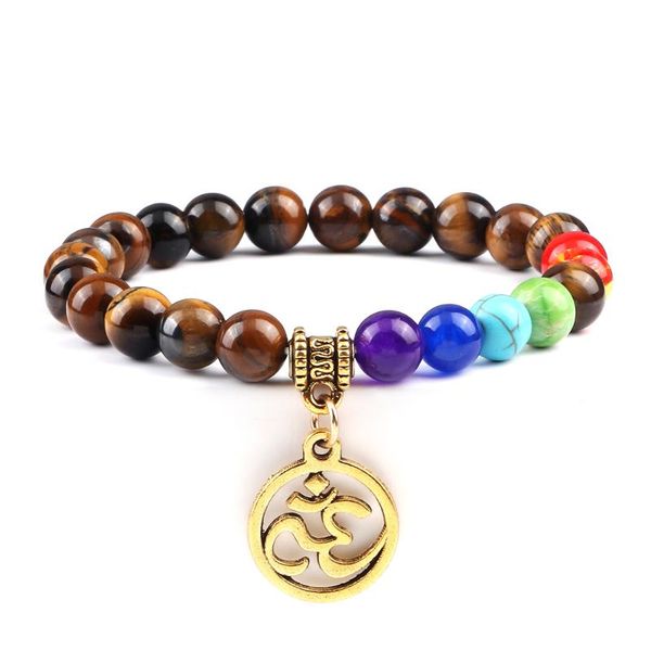 beaded, strands reiki 7 chakra healing natural stone beads bracelet classic om symbol bangle charm women men yoga jewelry gifts, Black
beaded, strands reiki 7 chakra healing natural stone beads bracelet classic om symbol bangle charm women men yoga jewelry gifts, Black