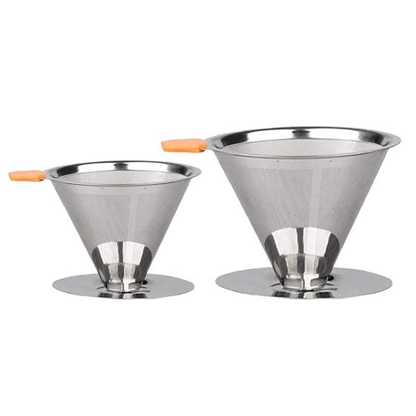 coffee filters 2 pack reusable filter stainless steel holder mesh funnel baskets dripper drip cup
coffee filters 2 pack reusable filter stainless steel holder mesh funnel baskets dripper drip cup