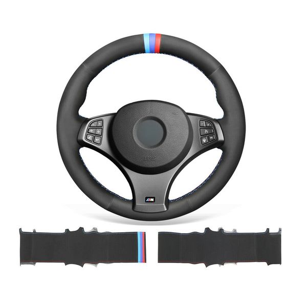 diy custom hand stitched soft black suede steering wheel cover for bmw e83 x3 m sport 2004-2010
diy custom hand stitched soft black suede steering wheel cover for bmw e83 x3 m sport 2004-2010