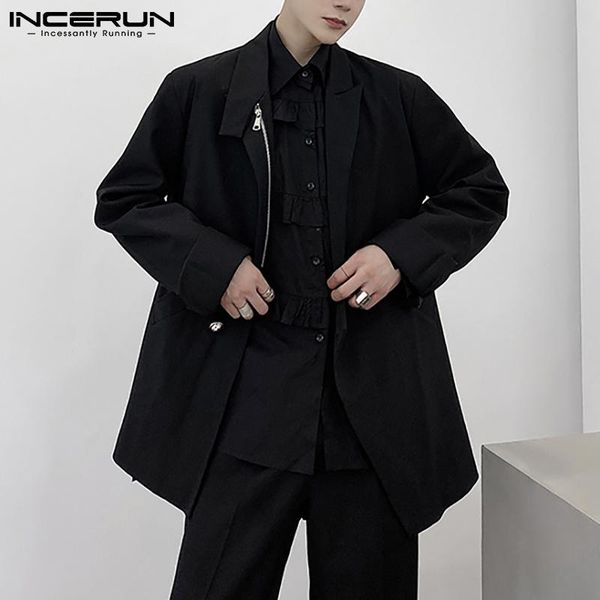 men's suits & blazers stylish mens fashionable blazer loose buttons korean style leisure streetwear design irregular suit s-5xl 2021 i, White;black
men's suits & blazers stylish mens fashionable blazer loose buttons korean style leisure streetwear design irregular suit s-5xl 2021 i, White;black