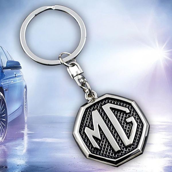 keychains 8.8cm fashion metal mg logo car keychain keyring anti-lost key ring holder for automobile styling accessories, Silver
keychains 8.8cm fashion metal mg logo car keychain keyring anti-lost key ring holder for automobile styling accessories, Silver