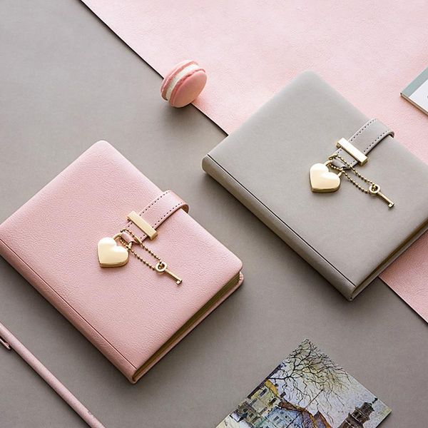 notepads name customize cute diary with heart lock b6 pu leather notebook school supplies lockable password writing pads girl women gift, Purple;pink
notepads name customize cute diary with heart lock b6 pu leather notebook school supplies lockable password writing pads girl women gift, Purple;pink