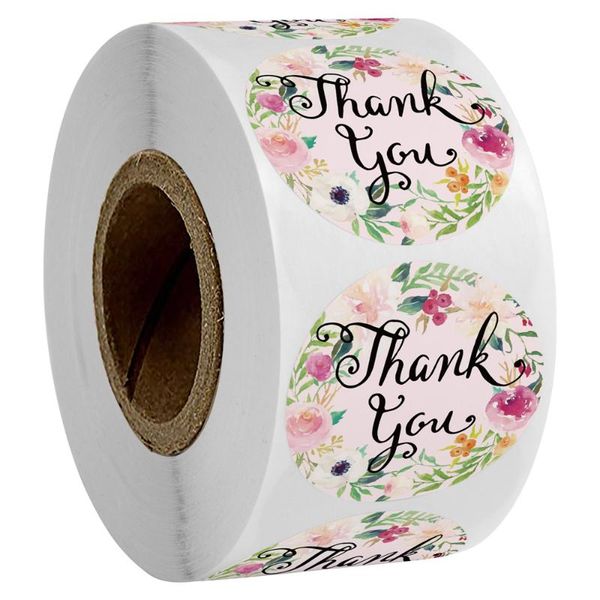 gift wrap 1 inch thank you floral sticker scrapbooking sealing labels 500pcs/roll for christmas card packaging decor scrapbook label
gift wrap 1 inch thank you floral sticker scrapbooking sealing labels 500pcs/roll for christmas card packaging decor scrapbook label