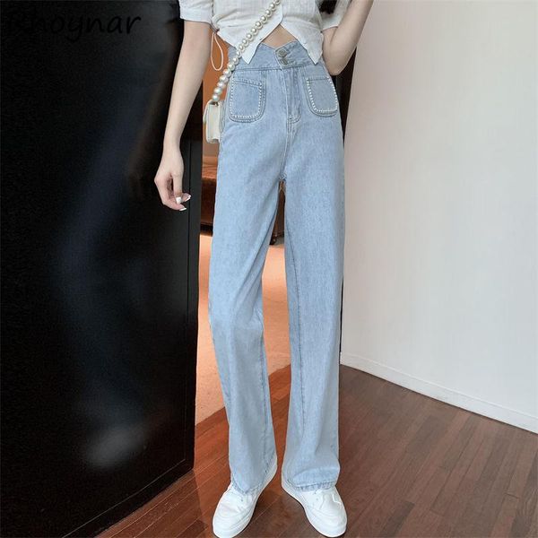women's jeans women tender washed elegant korean style lady lovely full-length high waist pockets simple designers bottoms female, Blue
women's jeans women tender washed elegant korean style lady lovely full-length high waist pockets simple designers bottoms female, Blue