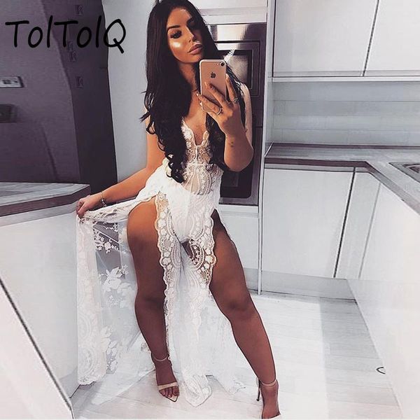women's jumpsuits & rompers backless jumpsuit women side split bling sequined clubwear party night casual long playsuit drop, Black;white
women's jumpsuits & rompers backless jumpsuit women side split bling sequined clubwear party night casual long playsuit drop, Black;white