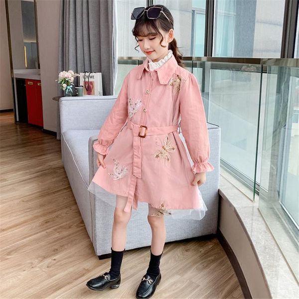 coat girls trench coats teenage windbreaker autumn embroidery children clothing fashion kids clothes school outfits 8 10 12year, Blue;gray
coat girls trench coats teenage windbreaker autumn embroidery children clothing fashion kids clothes school outfits 8 10 12year, Blue;gray