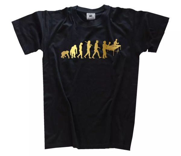 gold edition table tennis i table tennis ping pong evolution t-shirt s-xxxl, White;black
gold edition table tennis i table tennis ping pong evolution t-shirt s-xxxl, White;black