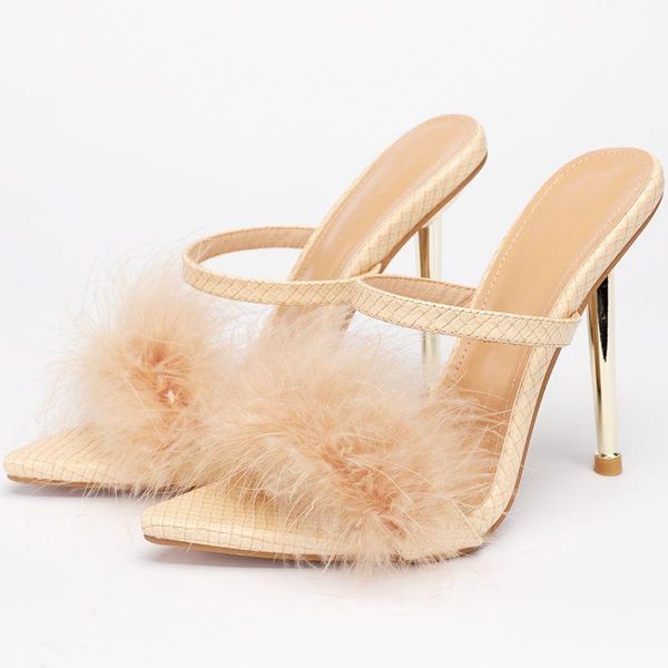 sandals kissxuanyan fashion high heels slippes shoes white feather 11cm high-heeled pointed toed woman shoe red wedding 35-42 nude, Black
sandals kissxuanyan fashion high heels slippes shoes white feather 11cm high-heeled pointed toed woman shoe red wedding 35-42 nude, Black