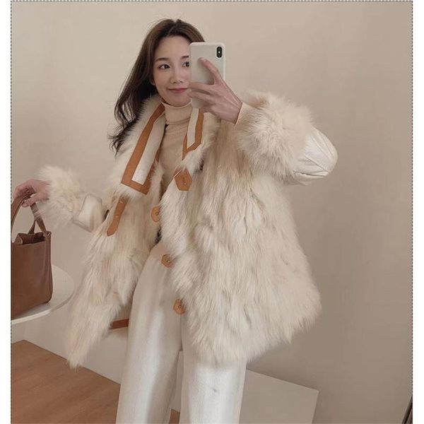 women's fur & faux 2021 double sides wear raccoon coats parkas women thick real jackets overcome female fashion warm outwear winter, Black
women's fur & faux 2021 double sides wear raccoon coats parkas women thick real jackets overcome female fashion warm outwear winter, Black