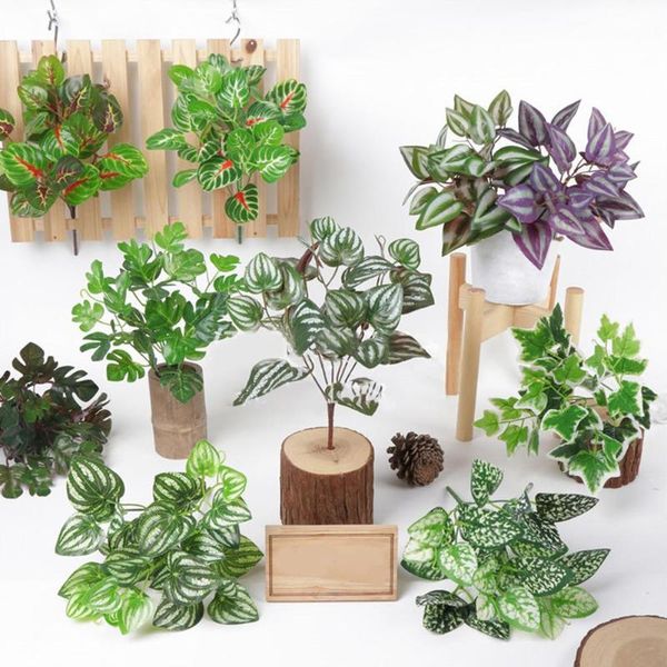 1pc creative artificial plastic evergreen plants fake tree leaves greenery home garden decor decorative flowers & wreaths
1pc creative artificial plastic evergreen plants fake tree leaves greenery home garden decor decorative flowers & wreaths
