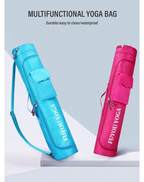 potable yoga bag large capacity nylon zipper single shoulder bags thickened mat waterproof gym storage backpack mats
potable yoga bag large capacity nylon zipper single shoulder bags thickened mat waterproof gym storage backpack mats