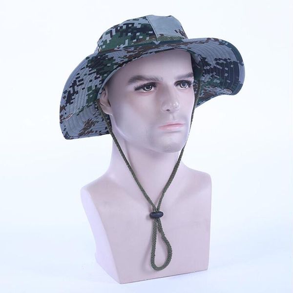 cloches military bucket hat camouflage men jungle camo fisherman sun fishing hats camping cotton, Blue;gray
cloches military bucket hat camouflage men jungle camo fisherman sun fishing hats camping cotton, Blue;gray