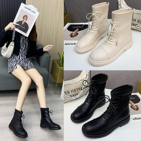 boots skinny female trendy cool british style short tube thick-soled street shooting wild plus velvet autumn, Black
boots skinny female trendy cool british style short tube thick-soled street shooting wild plus velvet autumn, Black