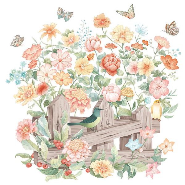 wall stickers romantic fence flower for living rooms bedroom background decor removable pvc decals aisle decoration murals
wall stickers romantic fence flower for living rooms bedroom background decor removable pvc decals aisle decoration murals