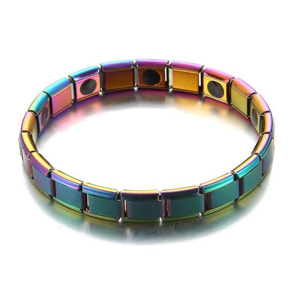 charm bracelets stainless steel germanium magnetic chain link bracelet for women men health care energy jewelry elastic, Golden;silver
charm bracelets stainless steel germanium magnetic chain link bracelet for women men health care energy jewelry elastic, Golden;silver