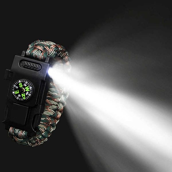 pin multifunctional umbrella rope bracelet knife mountaineering bracelet outdoor led light emergency rescue, Golden;silver
pin multifunctional umbrella rope bracelet knife mountaineering bracelet outdoor led light emergency rescue, Golden;silver