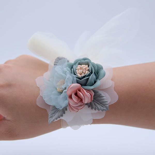 colors roses wrist corsage cute elegant sisters flowers bracelet prom bridesmaid dancing party hand decoration charm bracelets, Golden;silver
colors roses wrist corsage cute elegant sisters flowers bracelet prom bridesmaid dancing party hand decoration charm bracelets, Golden;silver