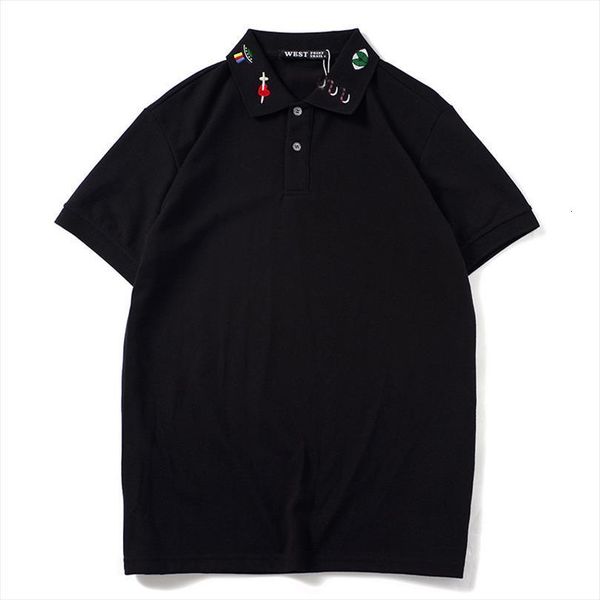 high novelty embroidered bee snake men polo tiger collar ufo crown casual shirts shirt skateboard cotton polos tee l24, White;black
high novelty embroidered bee snake men polo tiger collar ufo crown casual shirts shirt skateboard cotton polos tee l24, White;black