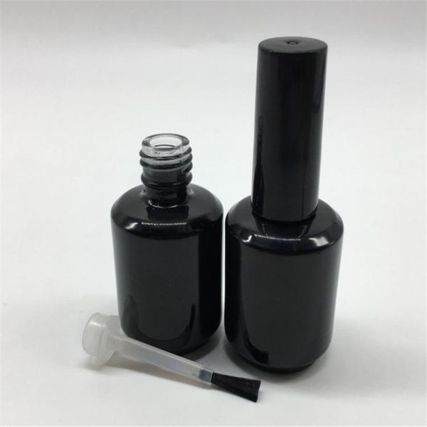 storage bottles & jars 15ml empty black round glass nail polish bottle with brush oil container
storage bottles & jars 15ml empty black round glass nail polish bottle with brush oil container