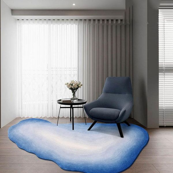 carpets nordic ocean blue oval wool carpet for living room big size handmade thick rug irregular bedroom dining table floor non-slip
carpets nordic ocean blue oval wool carpet for living room big size handmade thick rug irregular bedroom dining table floor non-slip