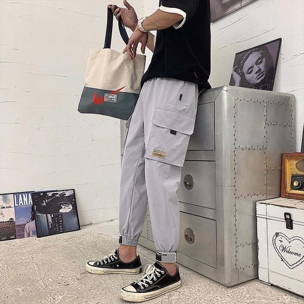 hip hop boy multi pocket women pants elastic waist design harem men streetwear punk casual trousers jogger male dancing black
hip hop boy multi pocket women pants elastic waist design harem men streetwear punk casual trousers jogger male dancing black