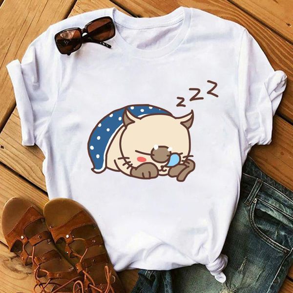 women's t-shirt vogue cat printed t shirt women harajuku short sleeve funny ulzzang tshirt cute cartoon tees female, White
women's t-shirt vogue cat printed t shirt women harajuku short sleeve funny ulzzang tshirt cute cartoon tees female, White