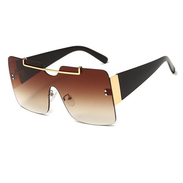 sunglasses square rimless women metal oversized sun glasses luxury men shades uv400 eyewear oculos lunette de soleil, White;black
sunglasses square rimless women metal oversized sun glasses luxury men shades uv400 eyewear oculos lunette de soleil, White;black