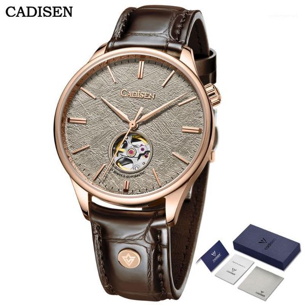 wristwatches cadisen japan miyota movement luxury automatic men watch mechanical sapphire italian leather waterproof skeleton wrist, Slivery;brown
wristwatches cadisen japan miyota movement luxury automatic men watch mechanical sapphire italian leather waterproof skeleton wrist, Slivery;brown