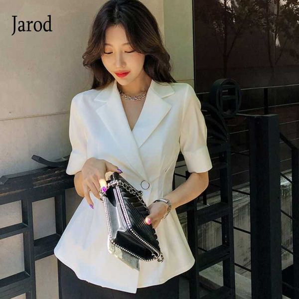 korean fashion women solid blazer casual suit single button slim jacket female coat 210526, White;black
korean fashion women solid blazer casual suit single button slim jacket female coat 210526, White;black