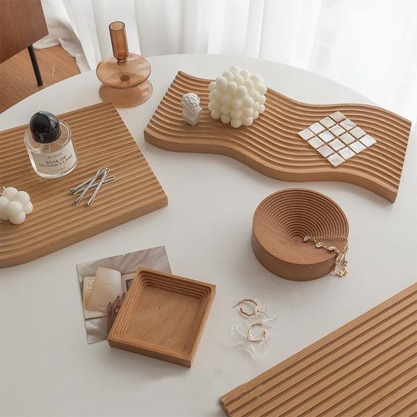 dishes & plates nordic water ripple bread dessert tray cutchopping board beech wood geometric design placement plate curved surface art mold
dishes & plates nordic water ripple bread dessert tray cutchopping board beech wood geometric design placement plate curved surface art mold